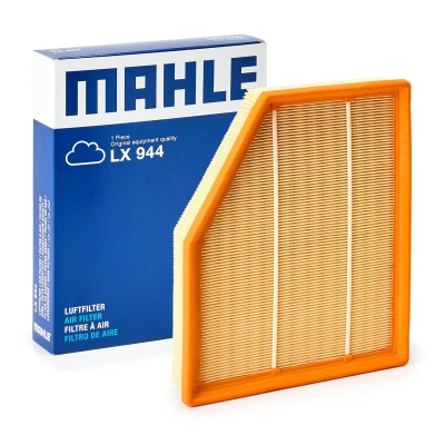 Abbildung von MAHLE ORIGINAL LX 944 Luftfilter 47,3 231 294,2 Filtereinsatz BMW: 5 Saloon, Touring, Z4 Roadster