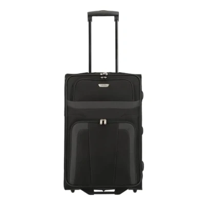 Abbildung von paklite Reisekoffer mit 2 Rollen, Rollkoffer mittelgroß, Orlando, klassischer Weichschalen Trolley im zeitlosen Design, 63 cm, 58 Liter