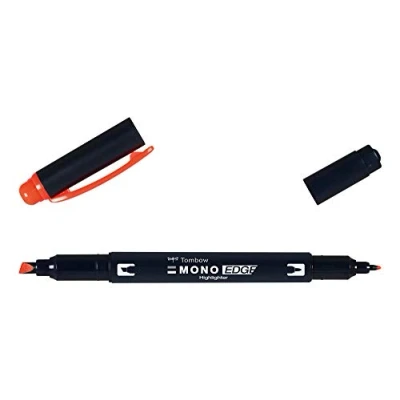 Abbildung von Tombow WA TC94 Textmarker MONO edge mit Keil und Rundspitze coral, 180 x 10 2 cm