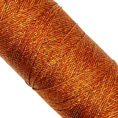 Abbildung von Linhasita gewachstes Garn, 100 g / 170 Meter, 1 mm dick, Polyester, Makramee, 30 Farben (Kupfer)