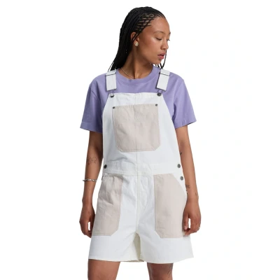 Abbildung von Quiksilver Latzhose, Damen, Größe: XL, White
