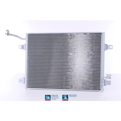 Abbildung von NISSENS 94835 Klimakondensator ohne Trockner Aluminium 550 R 134a