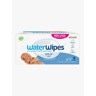 Abbildung von Water Wipes Biologisch abbaubare Feuchttücher 9x60er Pack