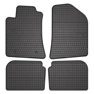Abbildung von FROGUM 0800 Fußmattensatz Gummi vorne und hinten 4 schwarz Maßgefertigt TOYOTA: Avensis II Station Wagon