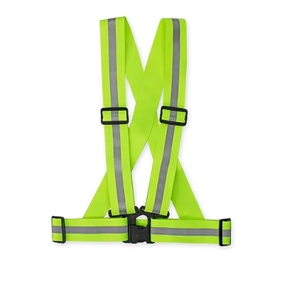 Abbildung von Movoja Reflektorweste Einstellbare leichte Warnweste Reflektierende Sicherheitsweste Hohe Sichtbarkeit Joggen Fahrrad Wandern Laufen Motorrad Parent (Erwachsene)