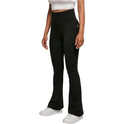 Abbildung von Urban Classics Stoffhose, Damen, Größe: Small, Schwarz