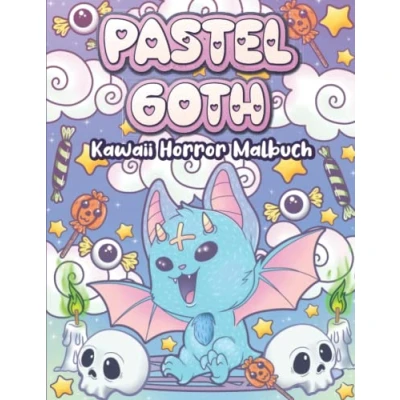 Abbildung von Pastel Goth Kawaii Horror Malbuch: Satanisches Chibi Malbuch