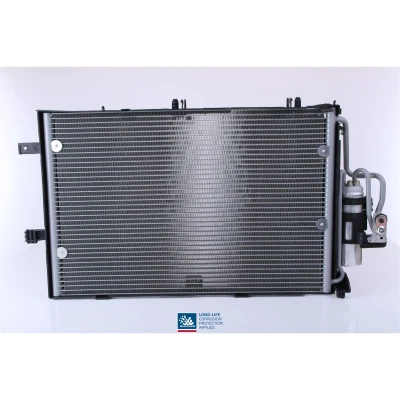 Abbildung von NISSENS 94546 Klimakondensator mit Trockner Aluminium 588 R 134a OPEL: Corsa C Hatchback
