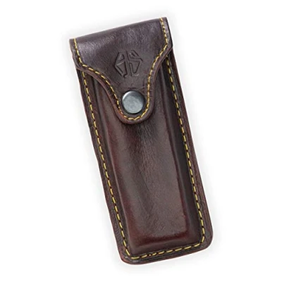 Abbildung von Angus Stoke Messertasche für Taschenmesser Gürteltasche Echt Leder Etui Gürtel Taschenmesseretui William (Farbe)