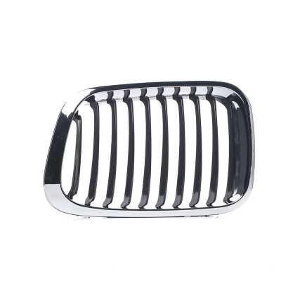 Abbildung von VAN WEZEL 0646515 Kühlergrill links schwarz chrom BMW: 3 Compact, Saloon, Touring