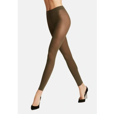 Abbildung von Falke PURE MATT 50 Denier Semiopaque Leggings Strümpfe military, Damen, Größe: M/L, Military