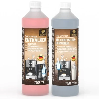 Abbildung von Coffeeano 750ml Entkalker + Milchsystemreiniger Für Kaffeevollautomaten und Kaffeemaschinen. alle Geräte Marken.
