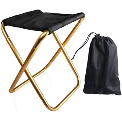 Abbildung von ProLeo Klapphocker Faltbar Camping Hocker Outdoor Hocker, Stuhl BBQ Angeln Reisen Wandern Garten Strand, Mini Folding Sitz