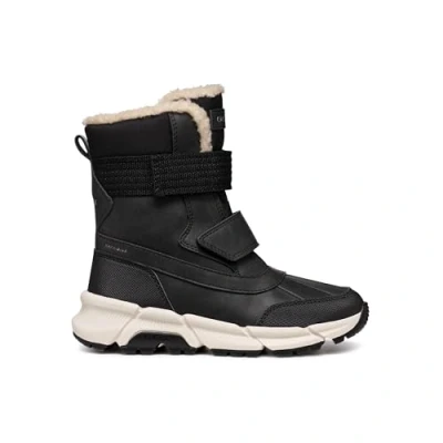 Abbildung von Geox J Flexyper PLUS Snowboot/Winterstiefel für Kinder, Größe: 39, Black Schuhe