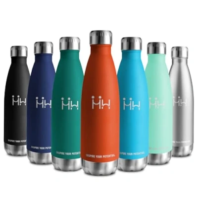 Abbildung von Isolierflasche 750ml, Thermosflasche Kohlensäure Geeignet, Edelstahl Trinkflasche BPA Frei, Frei Auslaufsicher Wasserflasche, Thermoskanne Vakuum, für Sport, Reisen, Jungs, Mädchen, Outdoor