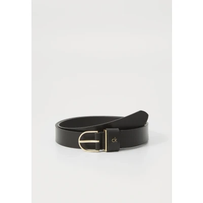 Abbildung von Calvin Klein LOOP Round Buckle Gürtel, Damen, Größe: 75, Black