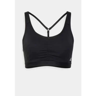 Abbildung von adidas Performance BRA Sportbh mit mittlerer Stützkraft, Damen, Größe: XXSxA C, Black