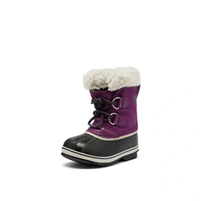 Abbildung von Sorel KIDS YOOT PAC NYLON WATERPROOF Schneestiefel für Unisex Baby, Lila (Wild Iris x Dark Plum) Children, 25 EU