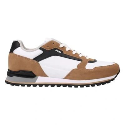 Abbildung von BOSS Parkour RUNN Sneaker low, Herren, Größe: 45, Medium beige Schuhe
