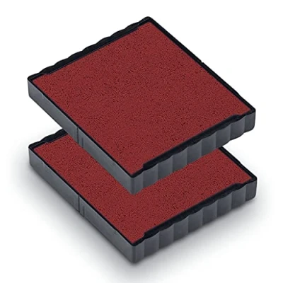Abbildung von Trodat Ersatzkissen 6/4924 für Printy 4924, 4940, 4724 und 4740 Stempelfarbe Rot, 2er Pack, 9008056834540