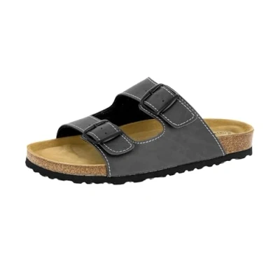 Abbildung von Lico BIOLINE MAN SOFT Herren Pantoletten, Anthrazit, 43 EU