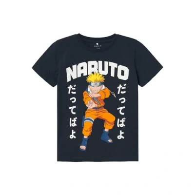 Abbildung von Name it Nkmmacar Naruto SKY Tshirt print für Kinder, Größe: 116, Dark sapphire