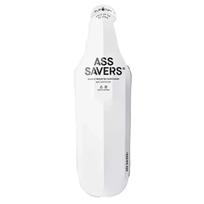Abbildung von Ass Savers Unisex Sattel Schutzblech Für Breitreifen, Large Weiß, Big