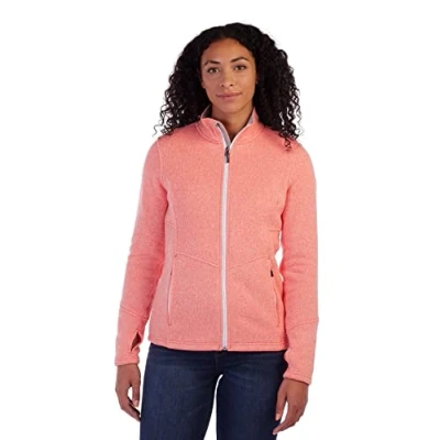 Abbildung von Spyder Damen Soar Fleecejacke, Dark Pink, S EU