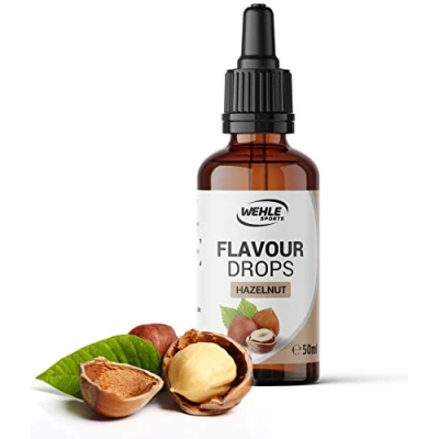 Abbildung von Flavour Drops zuckerfrei 50ml Flavdrops Geschmackstropfen ohne Kalorien Flavor als Tropfen für Quark, Porridge, uvm Aromatropfen zum Süßen Zucker von Wehle Sports