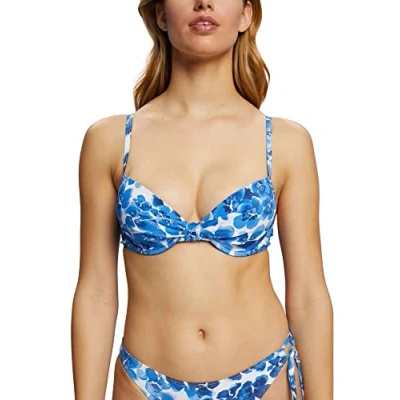Abbildung von Esprit Beach WITH WIRE Padded Bikinitop, Damen, Größe: 36xC, Blue