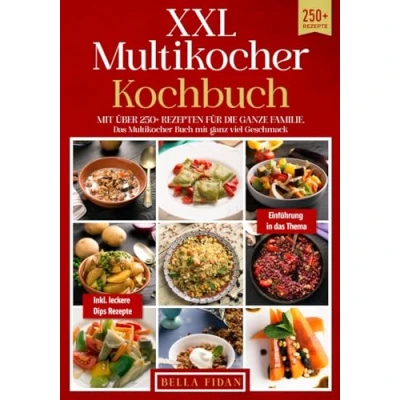 Abbildung von XXL Multikocher Kochbuch: mit über 250+ Rezepten für die ganze Familie. Das Buch ganz viel Geschmack. Inklusive leckere Dips Rezepte
