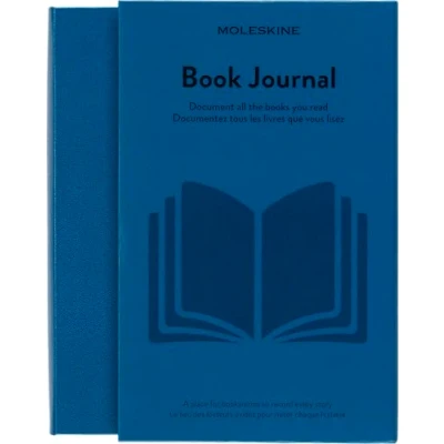 Abbildung von Moleskine Buchjournal, Themen Notizbuch Hardcover zum Sammeln und Organisieren Ihrer Bücher Große Größe 13 x 21 cm 400 Seiten