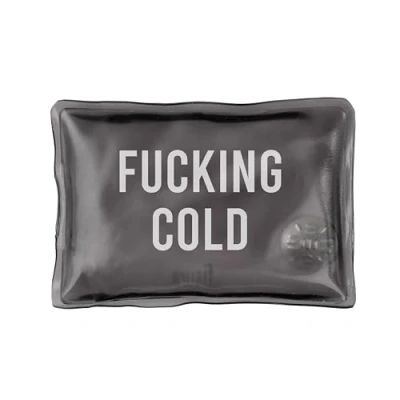 Abbildung von Fisura Origineller Handwärmer.Origineller Mini Gel Handwärmer. Wiederverwendbarer Taschenwärmer. Für Aktivitäten im Freien. (1 stück Cold, Schwarz)