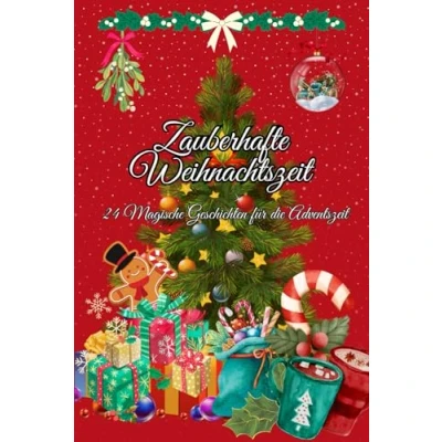 Abbildung von Zauberhafte Weihnachtszeit 24 Magische Geschichten für die Adventszeit: Ein Buch als Adventskalender mit einer Sammlung magischer Geschichten, ... Motiven zum ausmalen groß und klein