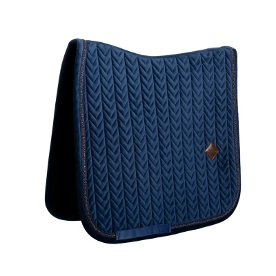Abbildung von Kentucky Schabracke Velvet Mini Pearls Dressur Navy Warmblut Agradi.deVerkauft von Agradi