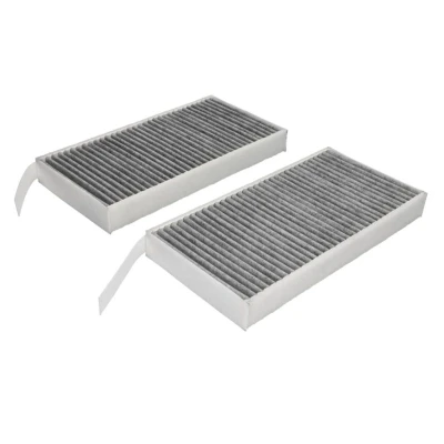 Abbildung von PURRO PUR PC2036C 2 Innenraumfilter Aktivkohlefilter 266 132 30 RENAULT: Laguna 3 Grandtour, 3, III Coupe