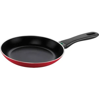 Abbildung von BALLARINI Caprera Bratpfanne, 24 cm, Aluminium, Induktionsgeeignet, Keramik Antihaftbeschichtung, Made in Italy, Rot