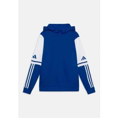 Abbildung von adidas Performance SQUADRA25 Hooded Track Unisex Kapuzenpullover für Kinder, Größe: 140, Team royal blue/white