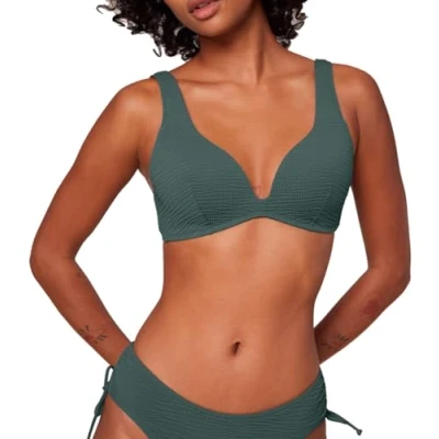 Abbildung von Triumph Damen Summer Expression P 02 sd Bikini top, Smoky Green, 40C