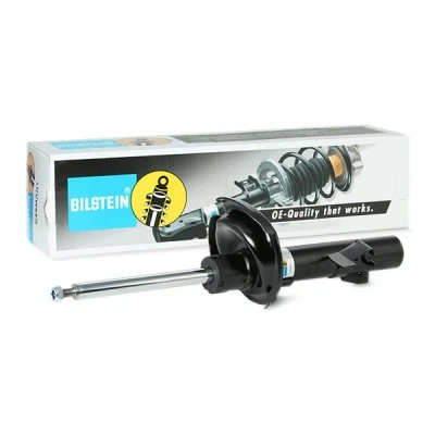 Abbildung von BILSTEIN B4 OE Replacement 22 112811 Stoßdämpfer Vorderachse links Gasdruck Zweirohr Federbein unten Platte, oben Stift FORD: Focus 2 Kombi kfzteile