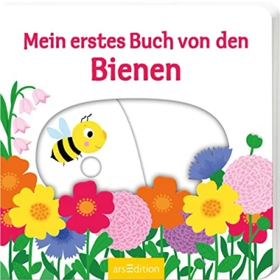 Abbildung von Mein erstes Buch von den Bienen: mit stabilen Schiebern die Bestsellerreihe lustigen Schiebern, fördert Feinmotorik und Spracherwerb für Kinder ab 18 Monaten