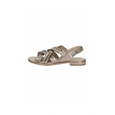 Abbildung von Caprice Riemensandalette, Damen, Größe: 41, Taupe metallic Schuhe