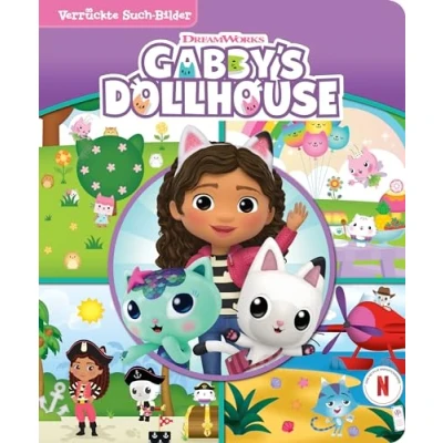 Abbildung von Gabby&#039;s Dollhouse Verrückte Such Bilder Wimmelbuch Pappbilderbuch mit wattiertem Umschlag