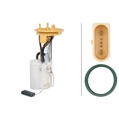 Abbildung von HELLA 8TF 358 106 071 Kraftstoff Fördereinheit mit Dichtung, Tankgeber elektrisch VOLKSWAGEN: Passat B6 Variant, Saloon