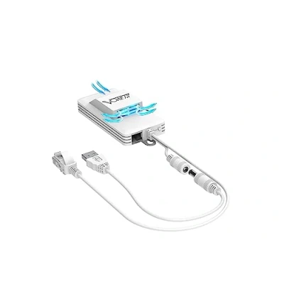 Abbildung von VONETS Mini WLAN Bridge Wi Fi Dualband 2.4GHz + 5GHz zu Ethernet mit 1200 Mbit/s Signalabdeckung, hohe Leistung für IP Kamera/Drucker/medizinische Geräte