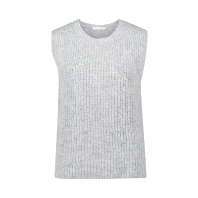 Abbildung von Betty &amp; Co OHNE ARM Top, Damen, Größe: 44, Light silver melange