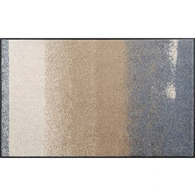 Abbildung von wash+dry Fußmatte, Medley beige 75x120 cm, innen und außen, waschbar
