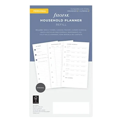 Abbildung von Filofax Household Planner Refill Personal