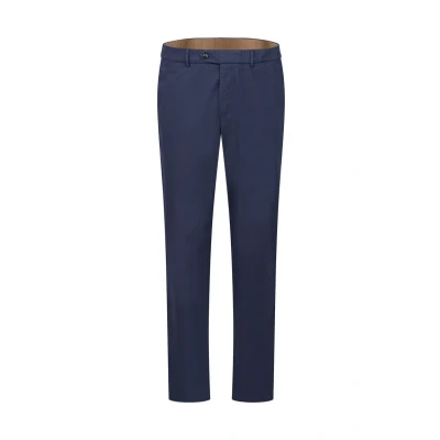 Abbildung von bugatti Tapered Chino, Herren, Größe: 38x34, Marine