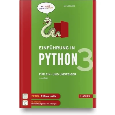 Abbildung von Einführung in Python 3: Für Ein und Umsteiger